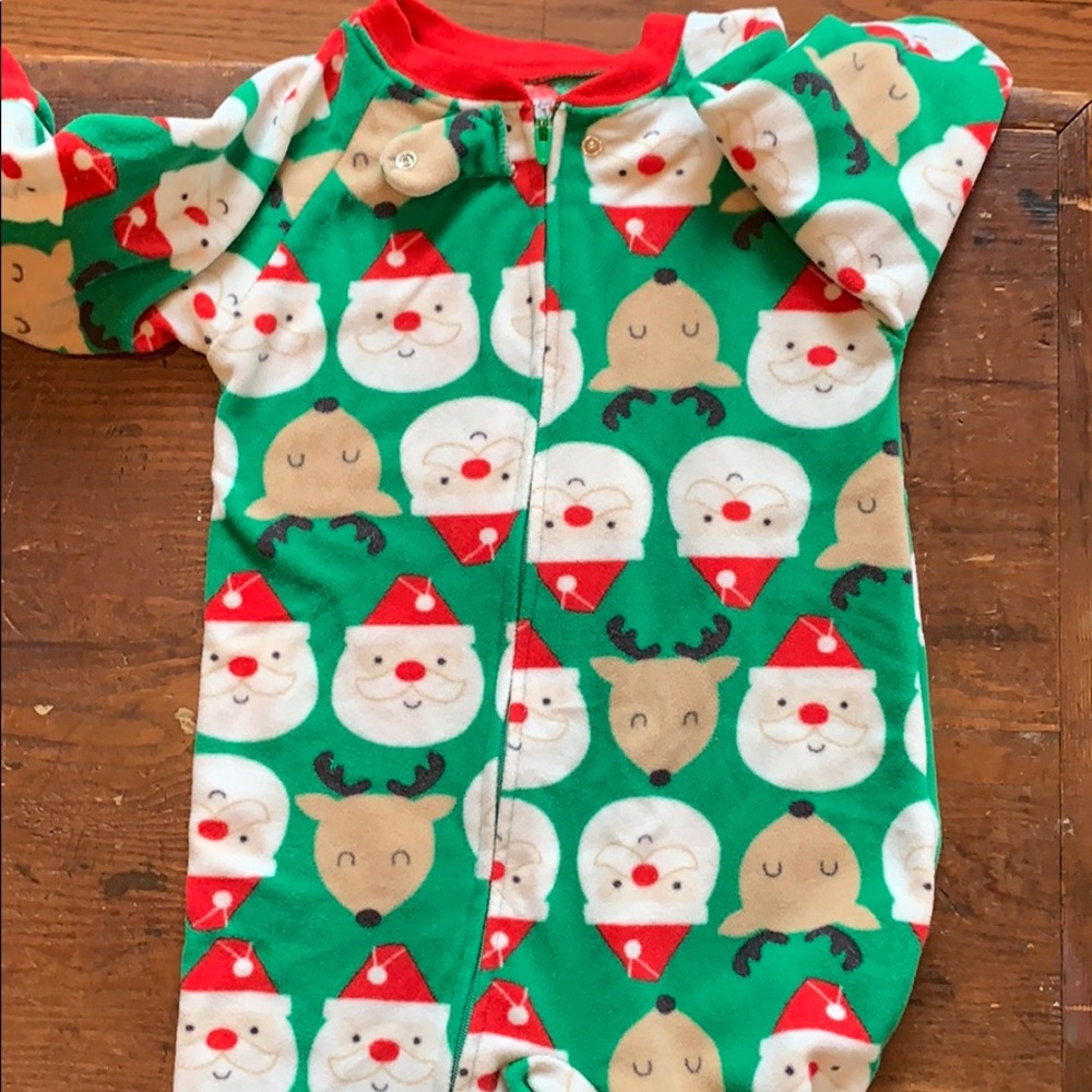 Carter’s fleece Christmas pajamas